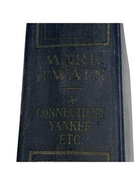 Mark Twain A Connecticut Yankee In King Arthurs Court Hardcover Vol XVI 1889